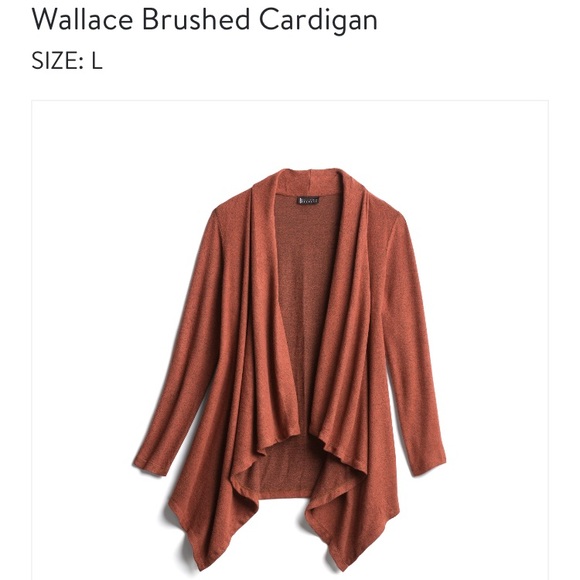 bobeau wallace brushed cardigan